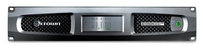 Crown DCI4X1250N 4 Channel 1250W @ 4Ω Power Amplifier With BLU Link 70V/100V