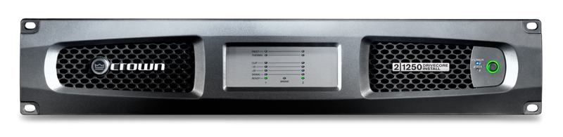 Crown DCI2X1250 2 Channel 1250W @ 4Ω Analog Power Amplifier 70V/100V