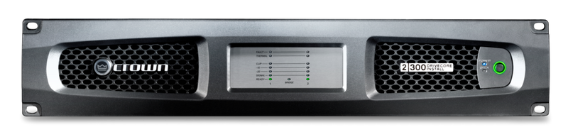 Crown DCI2X300 2 Channel 300W @ 4Ω Analog Power Amplifier 70V/100V
