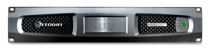Crown DCI4X600 4 Channel 600W @ 4Ω Analog Power Amplifier 70V/100V