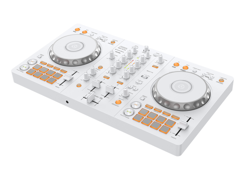 Pioneer DJ DDJ-FLX4 2-Channel DJ Controller (White)