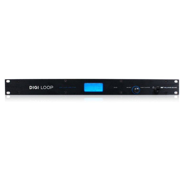 Williams AV DL207 SYS D Digi-Loop Medium Area, Dual Channel Hearing Loop Dante System