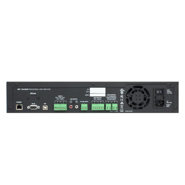 Williams AV DL210 NET 2.0 Digi-Loop Large Area, Dual Channel Hearing Loop Amplifier