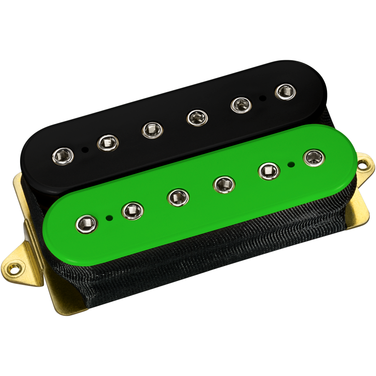 DiMarzio DP100BG Super Distortion Guitar Humbucker (Black and Green)