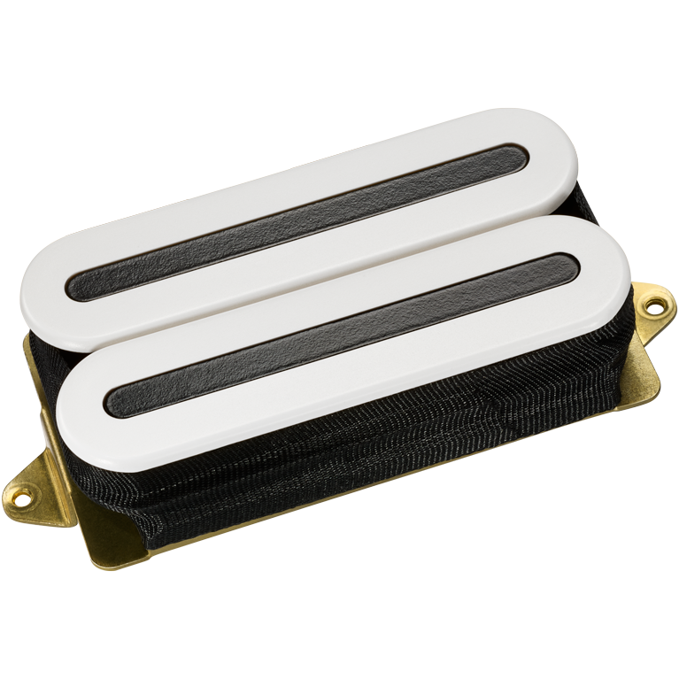 DiMarzio DP102W X2N High Power Humbucker Bridge Pickup (White With Black Poles)