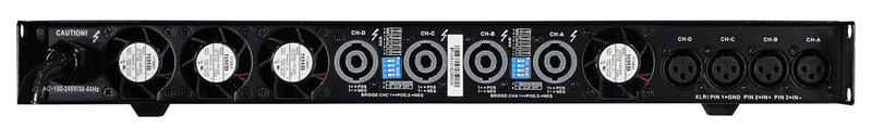 Wharfedale DP-4120 4-Channel PA-Amplifier