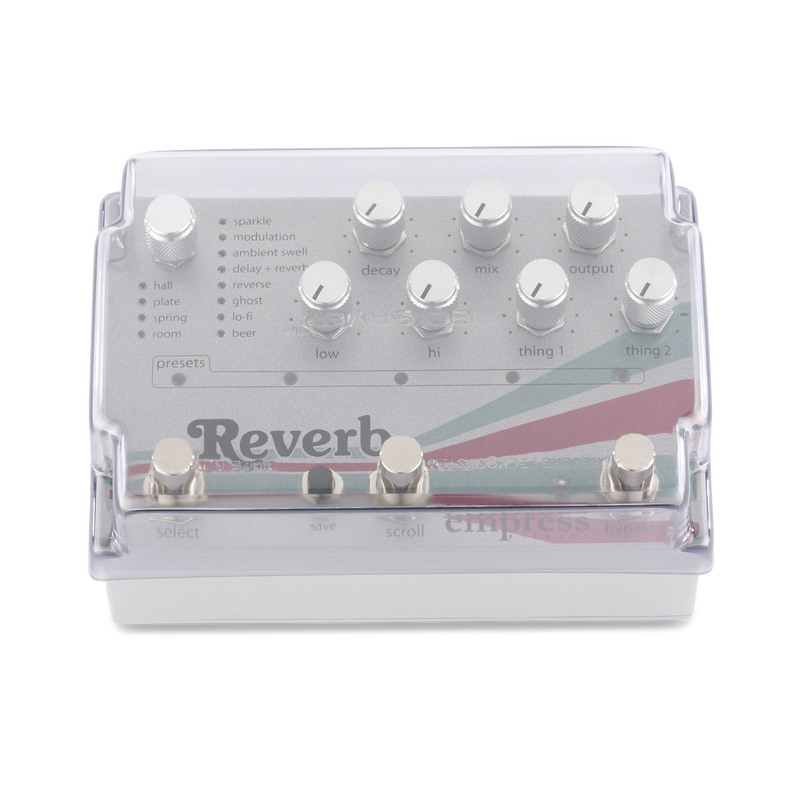 Deck Saver DS-PC-ECHOZOIAREVERB Empress Effects Zoia, Echosystem, Reverb Cover
