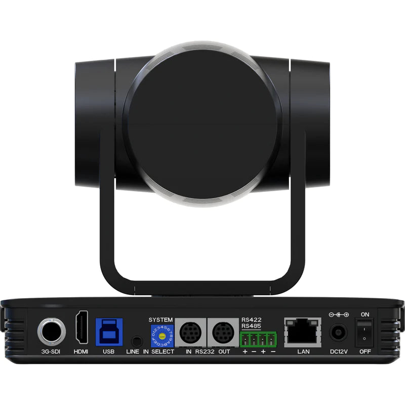 DVDO C4-1-B HD PTZ AI Camera with HDMI/IP/3G-SDI/USB3.0 (Black)