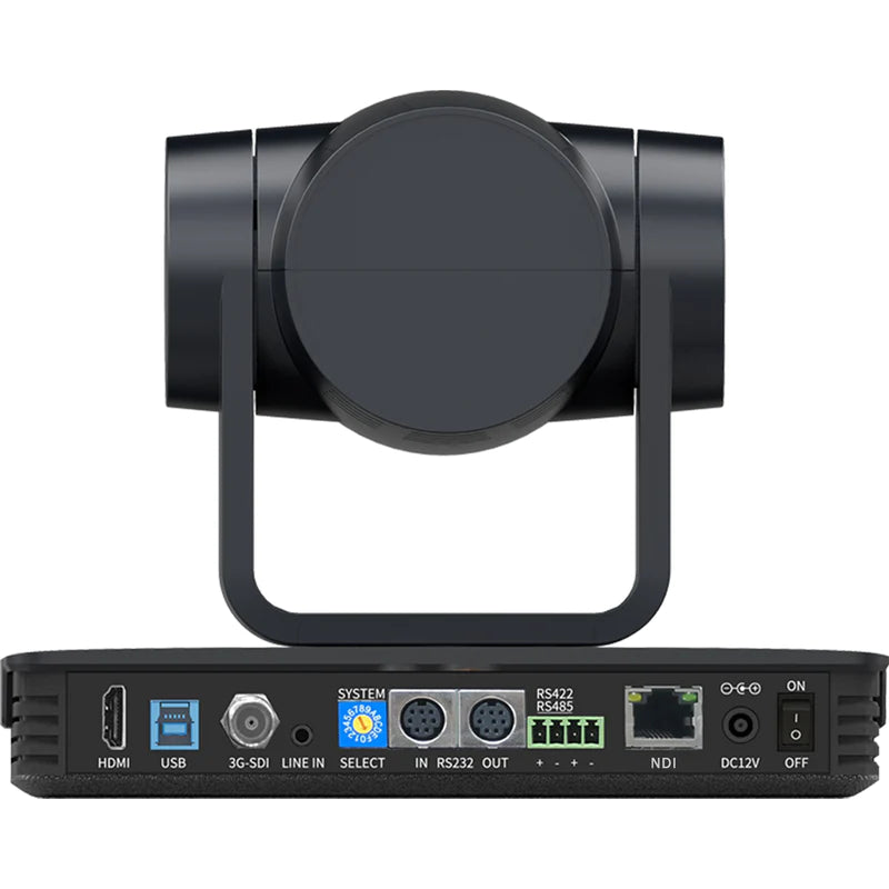 DVDO C4-1-NDI-B HD PTZ AI NDI Camera with HDMI/IP/3G-SDI/USB3.0 (Black)