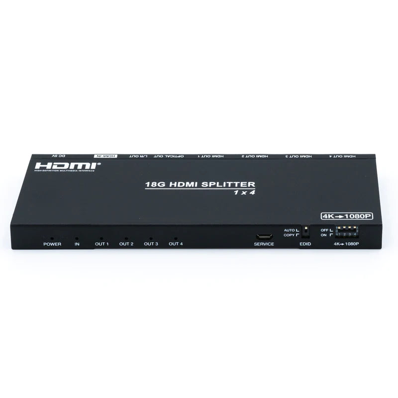 DVDO SPLITTER-14-SE Répartiteur HDMI 4K 1-4 avec scaler/extrait audio