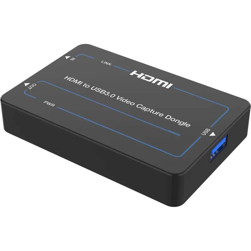 DVDO USB3.0-CAPTURE Dongle de capture HDMI vers USB 3.0 avec sortie en boucle HDMI