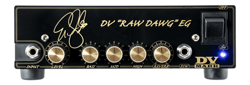 DV Mark EG RAW DAWG 250W Eric Gales Signature Micro Tube Amp Head