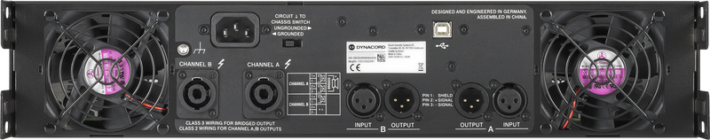 Dynacord L1300FD-US Amplificateur de puissance DSP 2X650W