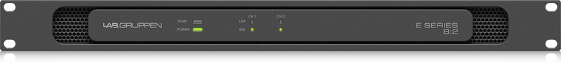Lab Gruppen E 8:2 800 Watt Amplifier with 2 Flexible Output Channels for Installation Applications (DEMO)
