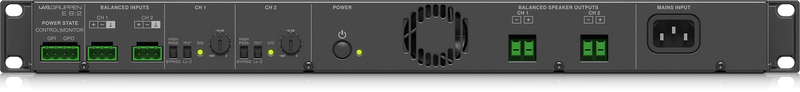 Lab Gruppen E 8:2 800 Watt Amplifier with 2 Flexible Output Channels for Installation Applications (DEMO)