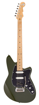 Reverend SIX GUN TL Electric Guitar (Army Green)