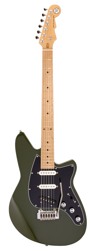 Reverend SIX GUN TL Electric Guitar (Army Green)