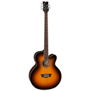 Dean Guitars EABC5 TSB 5 String CAW Acoustic/Electric Bass Guitar (Tobacco Sunburst)