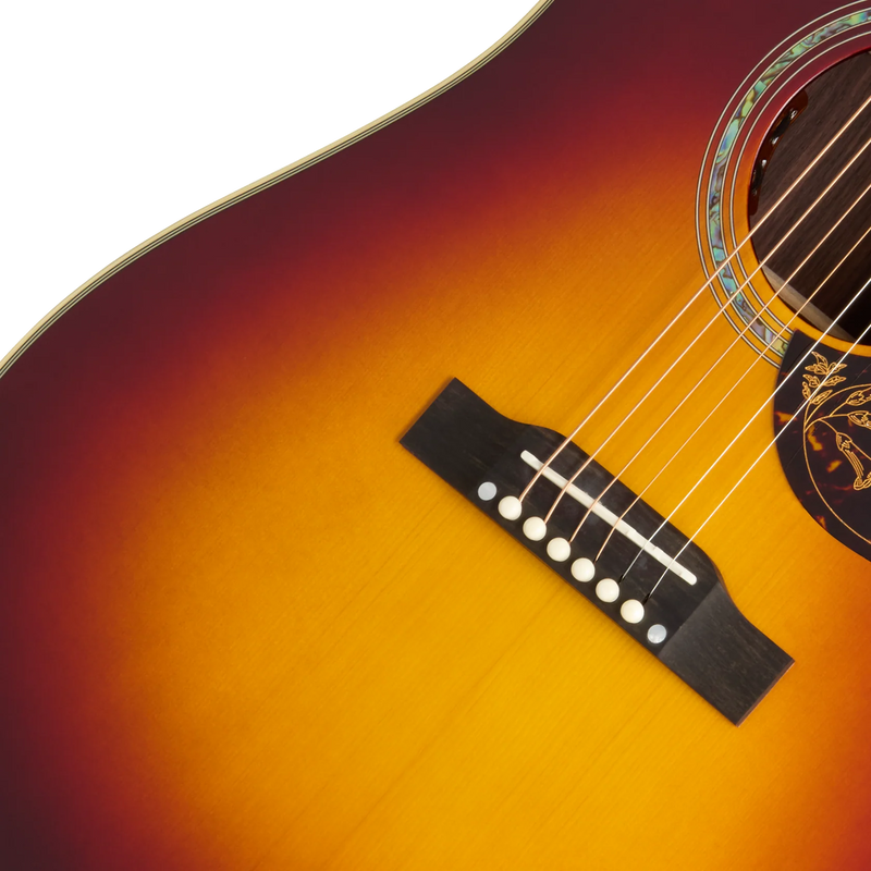 Epiphone HUMMINGBIRD DELUXE EC Acoustic Electric Guitar (Autumn Burst)