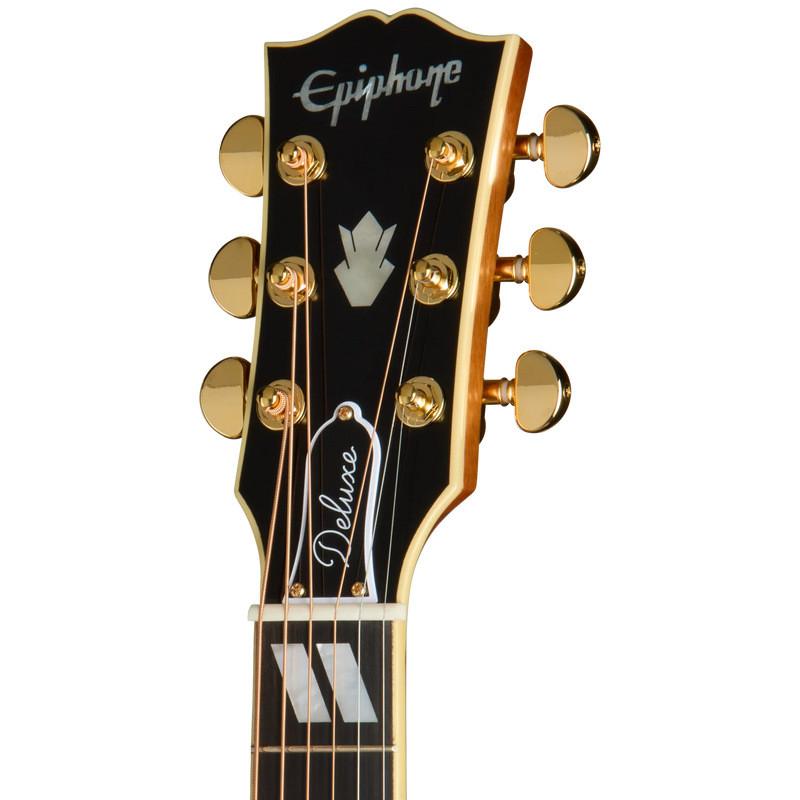 Epiphone HUMMINGBIRD DELUXE EC Acoustic Electric Guitar (Natural)