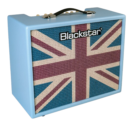 Blackstar DEBUT 50R Limited Edition 50W Combo Amplifier (Baby Blue Union Jack Flag)