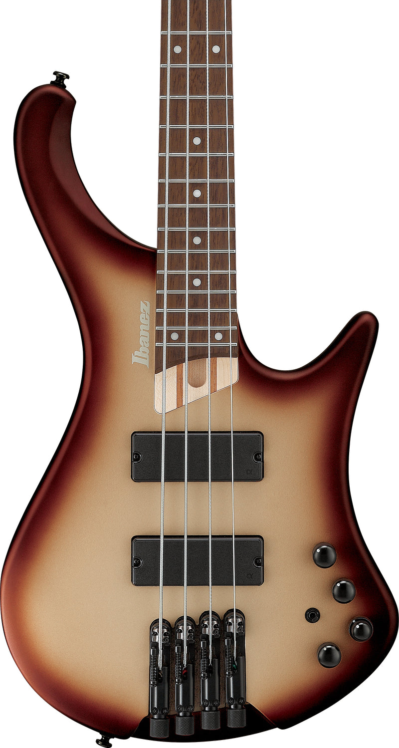 Ibanez EHB600CCM EHB Ergonomic Headless Electric Bass Guitar (Charred Champagne Burst Matte)