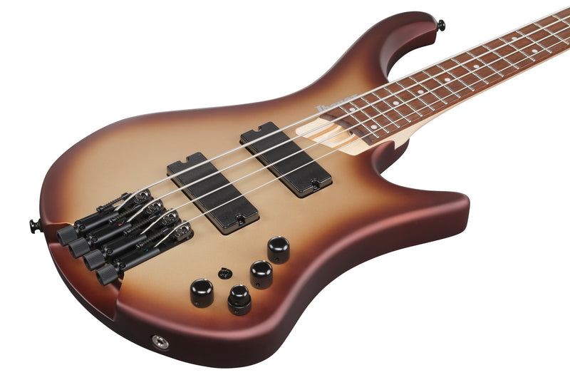 Ibanez EHB600CCM EHB Ergonomic Headless Electric Bass Guitar (Charred Champagne Burst Matte)