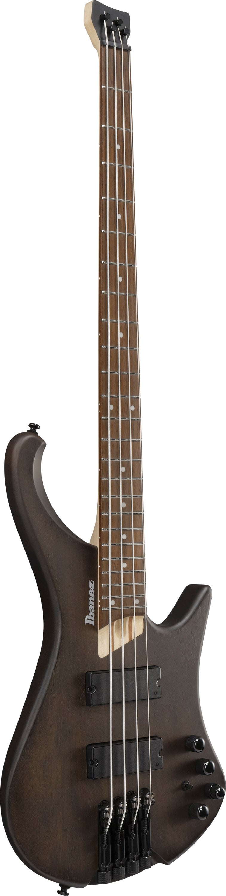 Ibanez EHB600WNF EHB Ergonomic Headless Electric Bass Guitar (Walnut Flat)