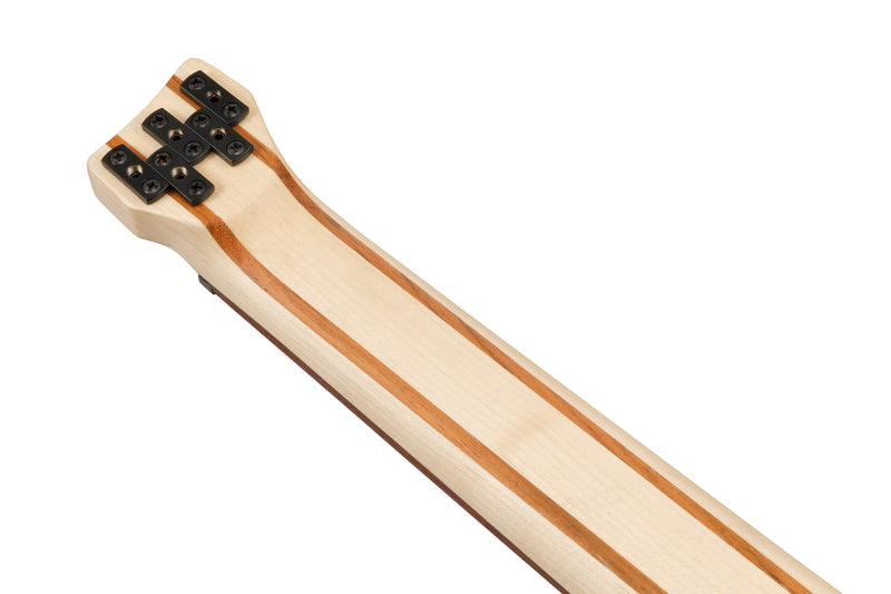 Ibanez EHB605WNF EHB Ergonomic 5 String Headless Electric Bass Guitar (Walnut Flat)