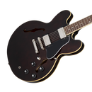 Epiphone JIM JAMES ES-335 Guitare électrique (noyer des années 70)