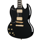 Epiphone EIGSGCEBGHLH SG Custom Left-Handed Electric Guitar (Ebony)