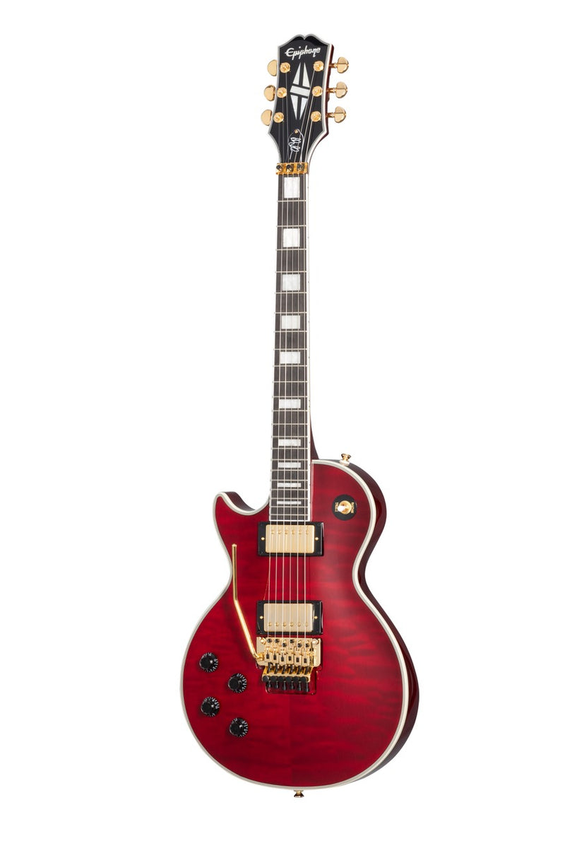 Epiphone EILPXALRUBGFLH Alex Lifeson Guitare électrique pour gaucher (Rubis)