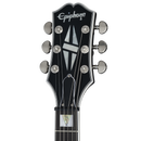 Épiphone prophétie Les Paul Guitare électrique gauche (vieillie Black Metallic)