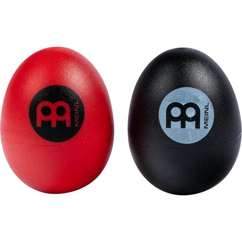 Meinl ES-SET Egg Shaker Set 4 Piece (White Gray Black And Red)