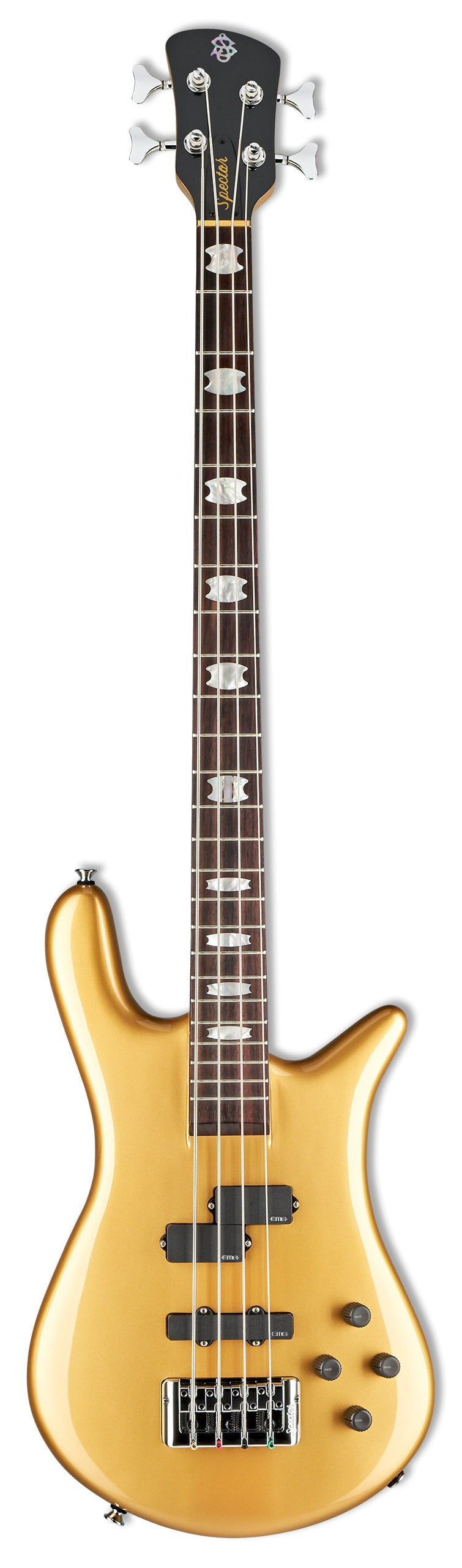 Spector EURO 4 CLASSIC Guitare basse 4 cordes (Or métallique brillant)