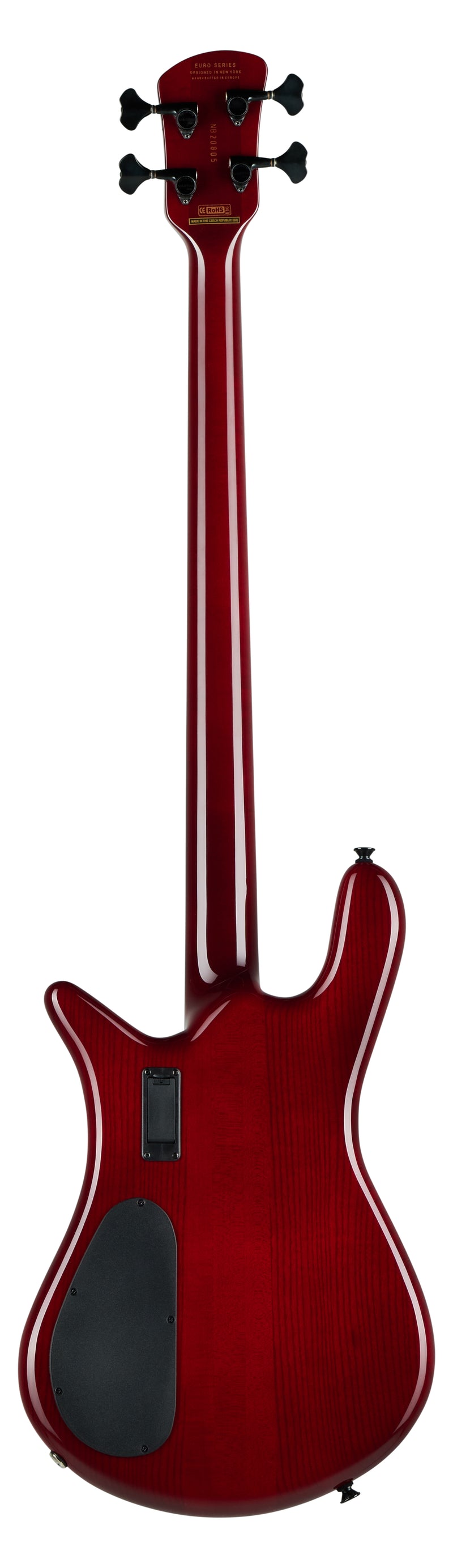 Spector EURO CST Electric Bass Guitar (Natural Red Burst Gloss)