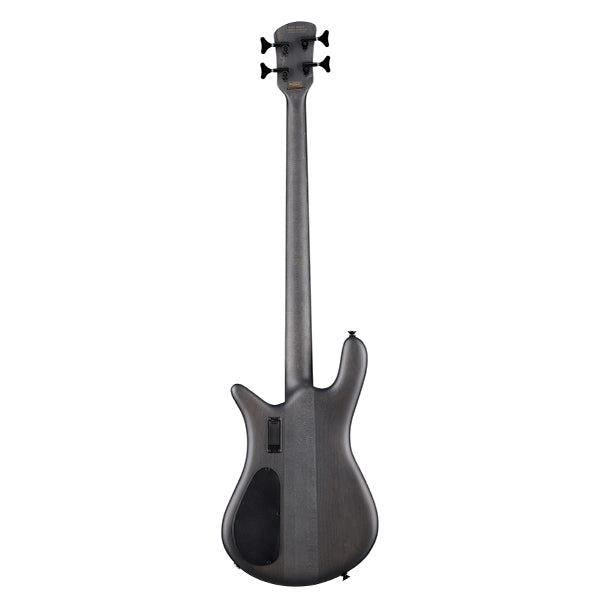 Spector EURO 4 LX Electric Bass Guitar (Transparent Matte Black)