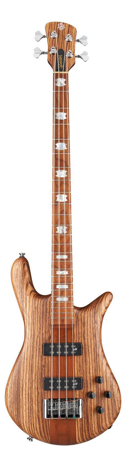 Spector EURO 4 RST Limited Edition Bass Electric Guitar (Zebrawood Natural Matte)