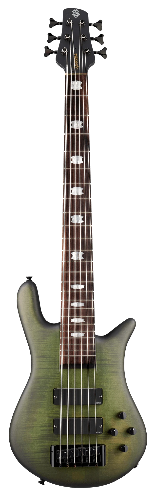 Spector EURO 6 LX 6 Strings Electric Bass Guitar (Haunted Moss)