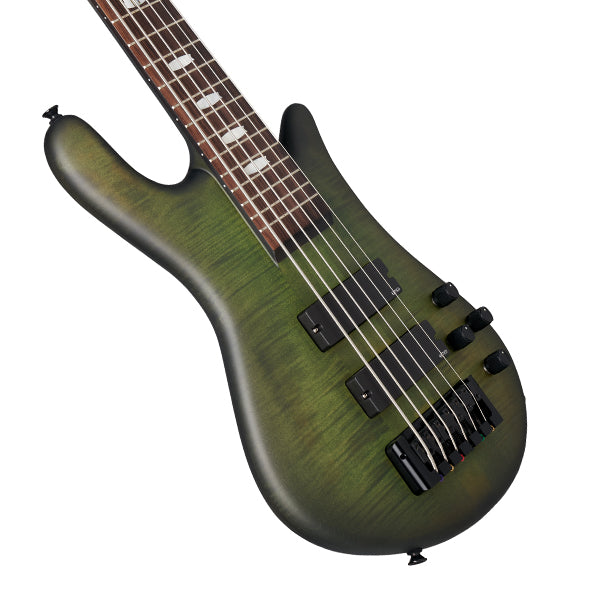 Spector EURO 6 LX 6 Strings Electric Bass Guitar (Haunted Moss)