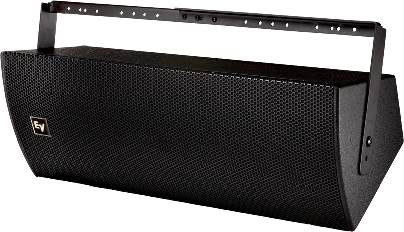 Electro-Voice EVU-2082/95-BLK Ultra Compact Two Way Loudspeaker (Black) - Dual 8"