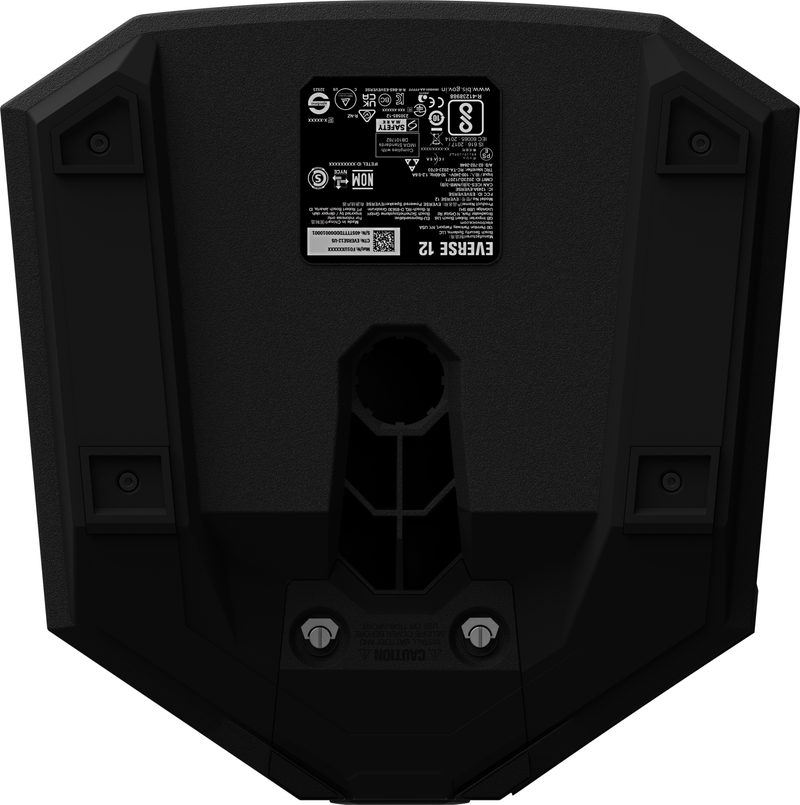 Electro-Voice EVERSE12 Battery Powered Speaker (Black) - 12"