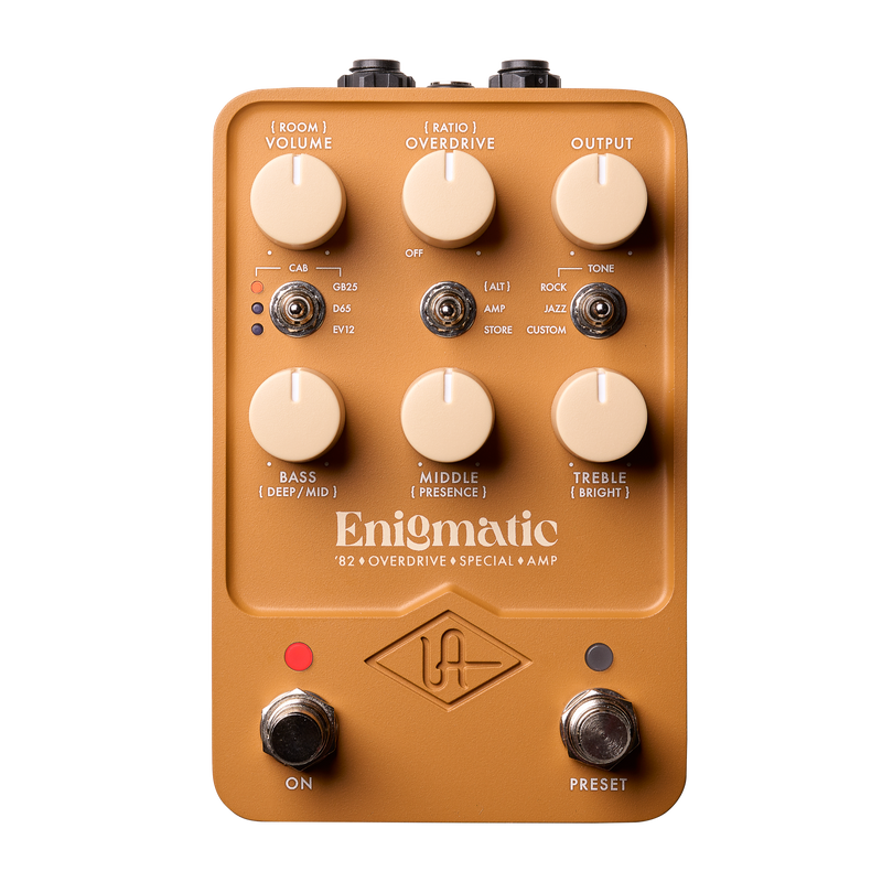 Universal Audio ENIGMATIC 82' Ampli spécial Overdrive