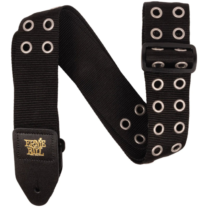 Ernie Ball 5397EB Premium Guitar Strap (Hole Lotta Metal Silver)