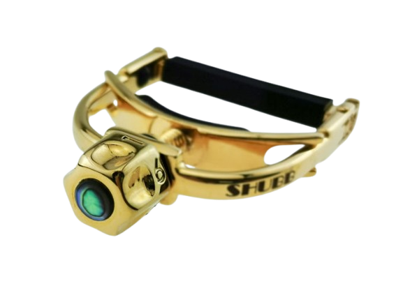 Shubb F5G FineTune Banjo And Mando Capo (Gold)