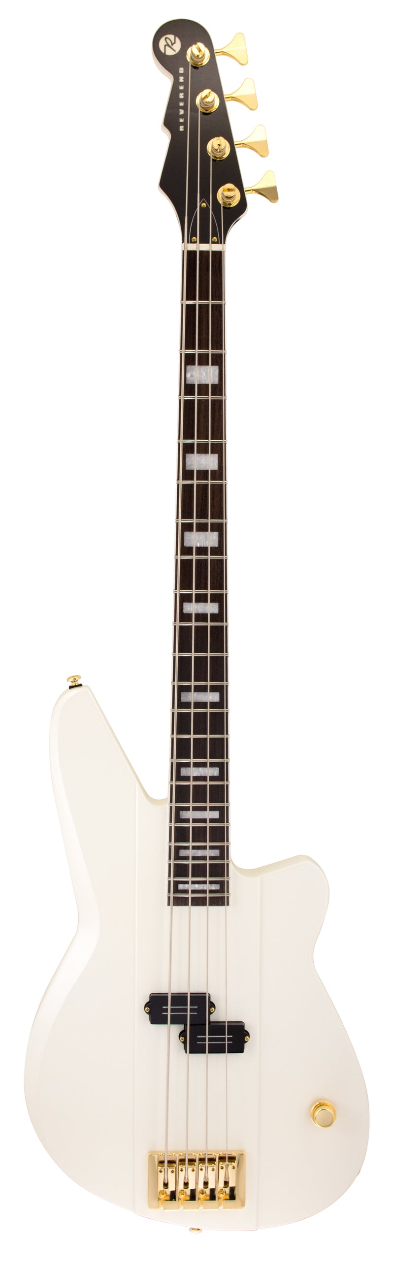 Reverend MESHELL NDEGEOCELLO FELLOWSHIP Electric Bass Guitar (Pearl White)