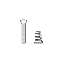 DiMarzio FH1311C Vintage-Style Single-coil Mounting Hardware Kit (Chrome)