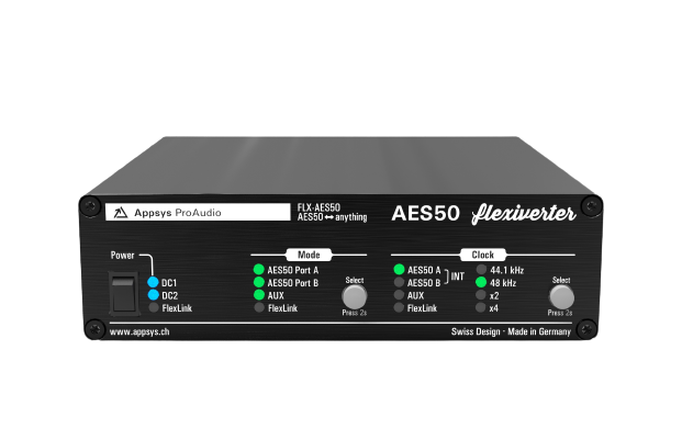 Appsys ProAudio FLX-AES50 Flexiverter AES50 Convertisseur de format de canal 96x96 pour AES50