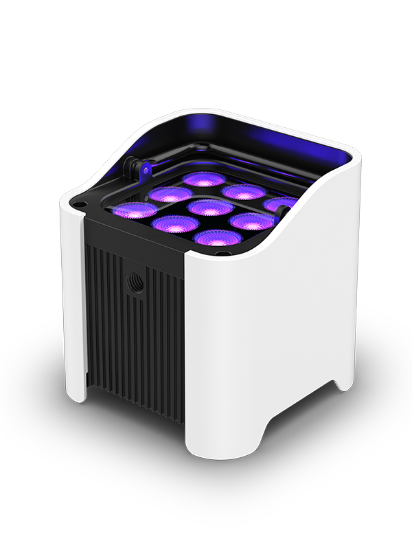 Chauvet DJ FREEDOMPARH9IP Wireless Battery-Operated Hex-Color LED Uplight With Built-In D-Fi Transceiver