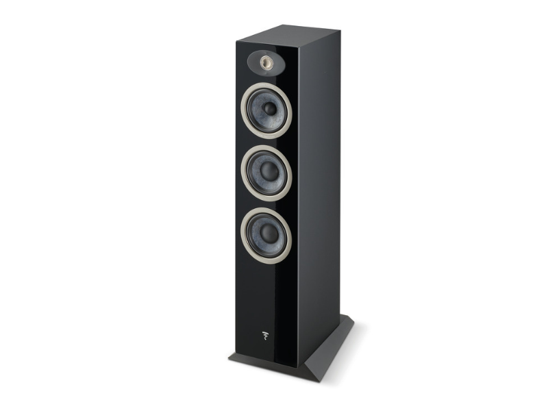 Focal FOAESFO1N20B100 3 Way Floor Standing Loudspeaker (High Gloss Black)